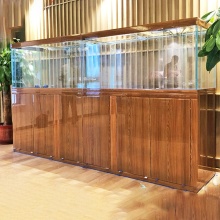 Custom Large Acrylic Arowana Fish Tank & Accessories - Sustainable Rectangular Aquarium