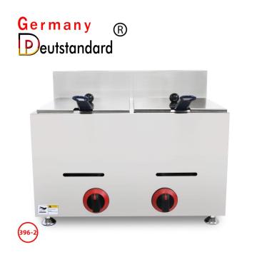 Gas potato deep fryer with good quality