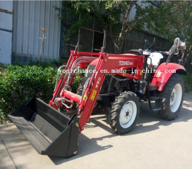 Ce Certificate Tz06D Euro Quick Hitch Type Front End Loader for 45-60HP Agricultural Wheel Farm Tractor