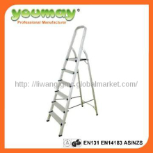 EN131 Approved Aluminum step ladder AF0106A/step ladder/step/liftings
