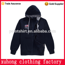 Cotton materials different type cool black colour blank sweatshirt manufacturer