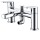 Sanitary Ware Brass Two Handle shower Mixer Faucet