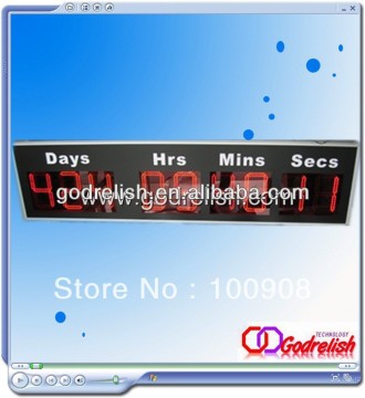 big led countdown clock with CE