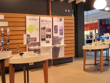 bespoke furniture design for mobile shop /mobile phone shop interior design