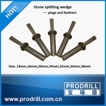 Stone splitters wedges splitting stone