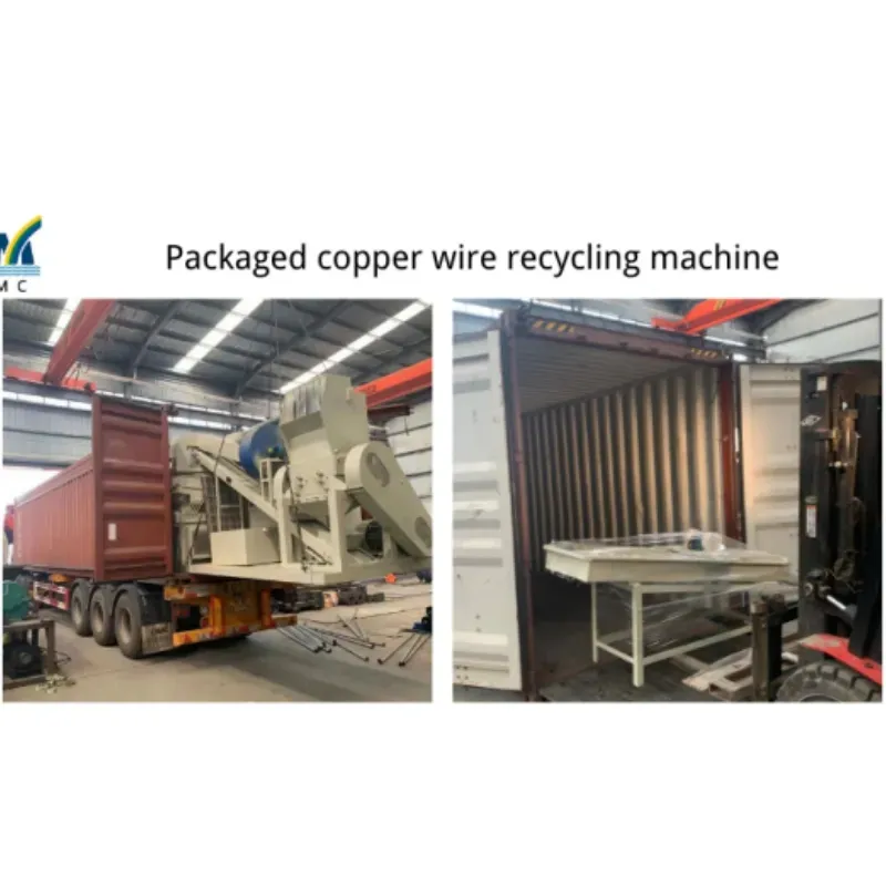 Automatic Cable Stripping and Copper Recycling Machine