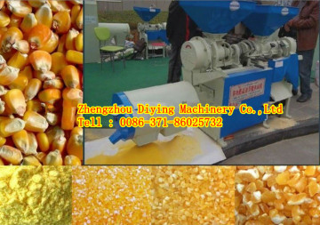 multi-functional Corn peeling and grit making machine