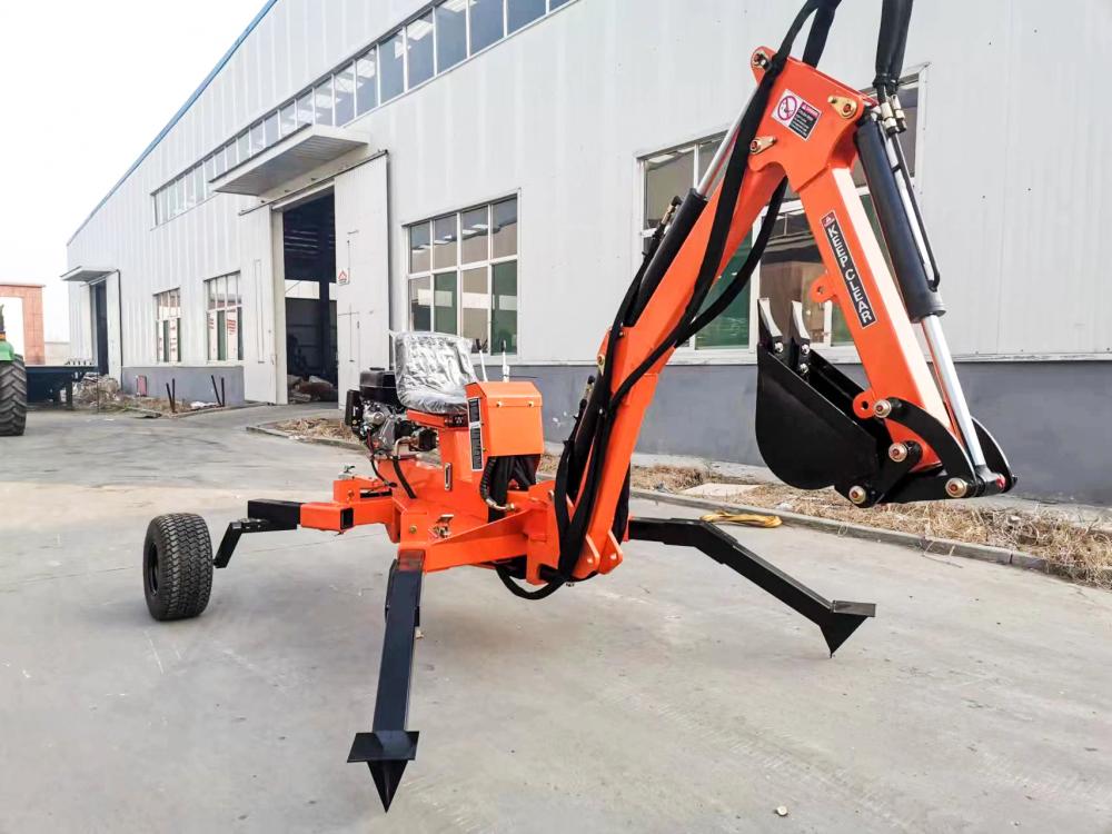 atv mini escavatore backhoe