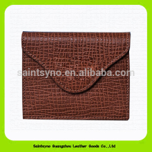 Real leather envelope design wholesale card holder 14172