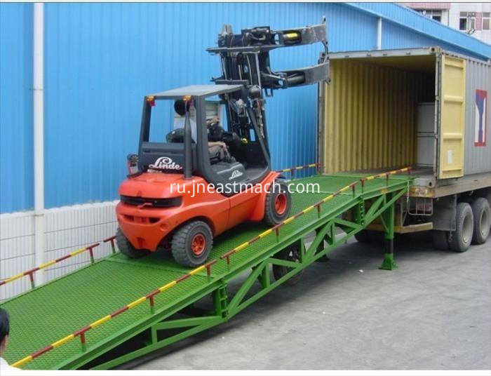 Мобильный гидравлический погрузчик и разгрузочная платформа Mobile Hydraulic Loading And Unloading Cargo Ramp Dock Leveler