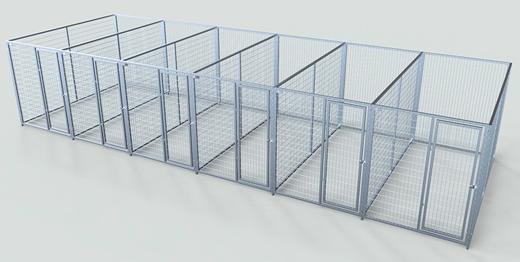 hot sale high quality galvanised dog kennel fence panel china supplier