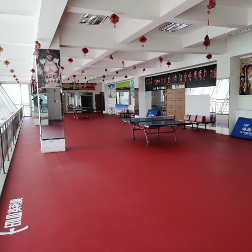 Tennis Tennis PVC Sports Flooring Kedatangan Baru