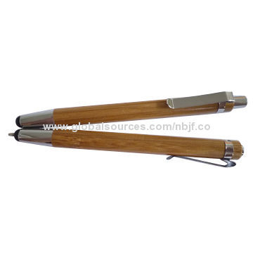 Bamboo body touch pen