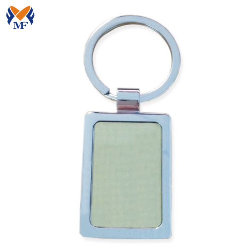 Metal blank laser engraving keychain in bulk