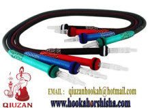 1.8M Permanent Plastic head Hookah Shisha Hose