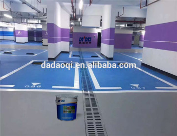 Acrylic polyurethane outdoor floor paint floor poly acrylic paint