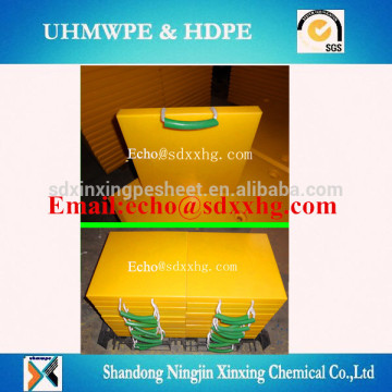crane foot bearing support,crane outrigger pads,uhmwpe outrigger pad