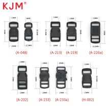 Black Mini Adjustable Cat Collar with Safety Breakaway Buckle