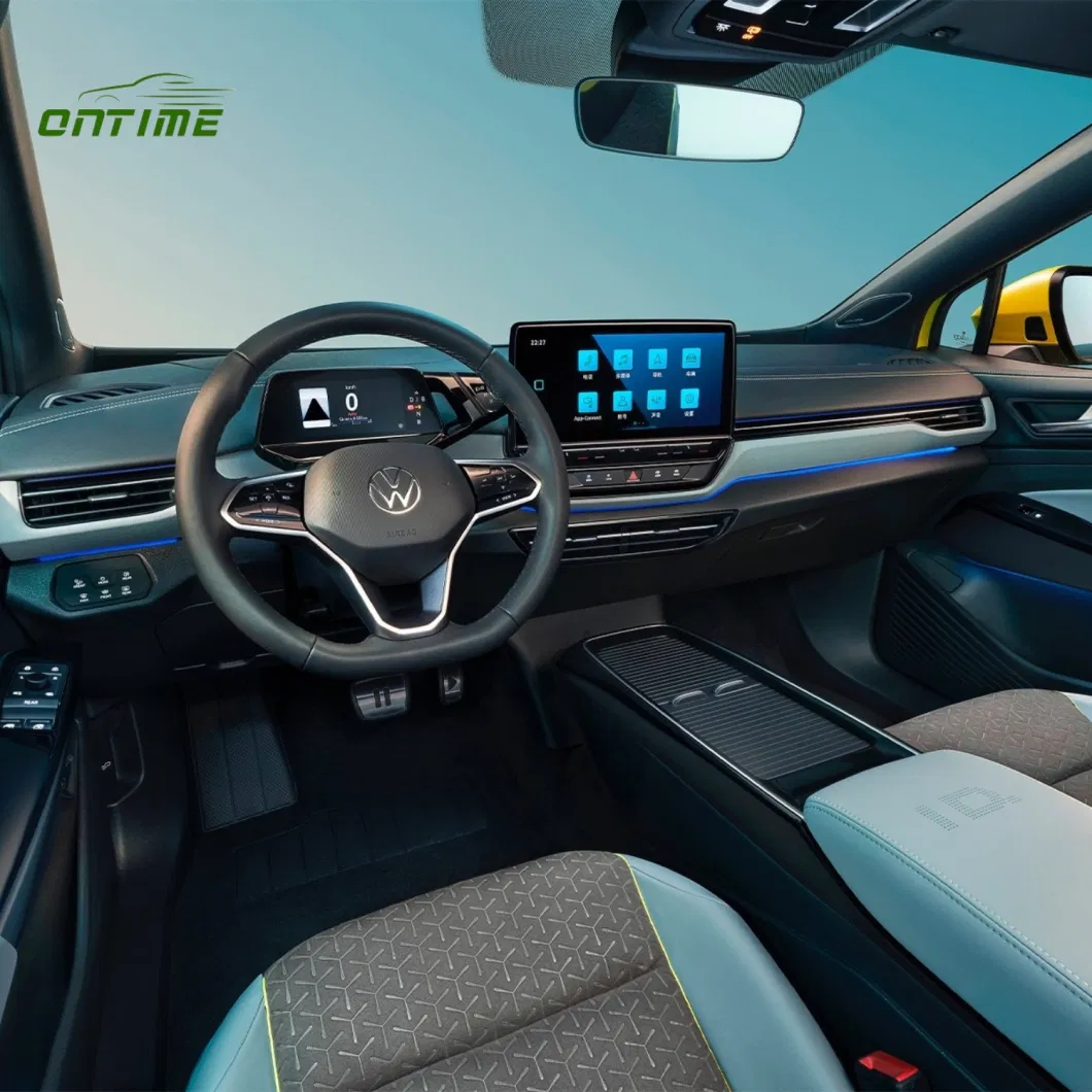 The ID4X Series of China′s Best New Energy Compact SUV Electric Vehicle Is Launched with High-Quality Batteries with a Range of 607km