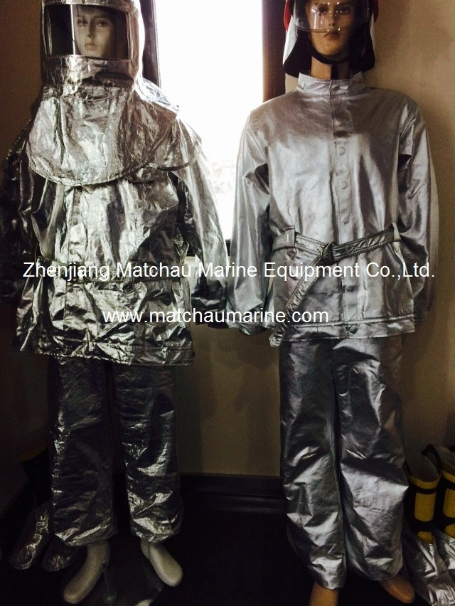 China Manufacturer Fireman Fire Fighting Protective Survival Suit