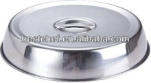 stainless steel HK style Round dish cover