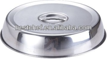 stainless steel HK style Round dish cover