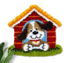 Latch Hook Kits Rug Making Kits DIY for Kids/Adults Needle Craft with Printed Canvas Pattern