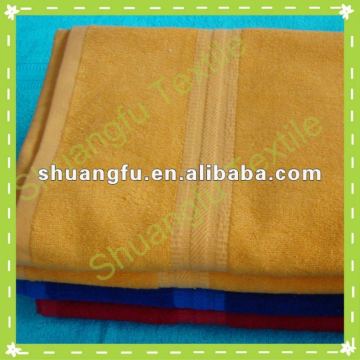 plain color 100% bamboo bright colored towels