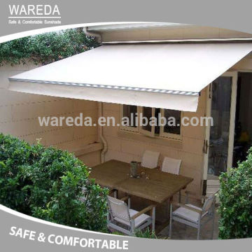 half cassette retractable awning