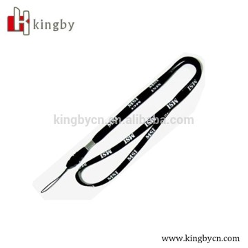 cheap price polyester tube lanyards with phone clip