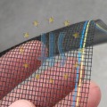 Black Color Dust Proof Fiberglass Fire Wire Netting