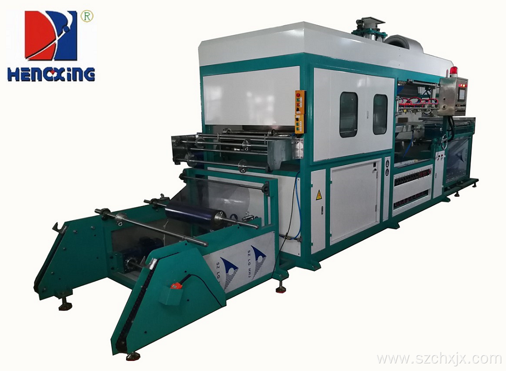 Full-automation plastic vacuum forming machine