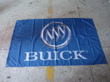 Buick flag 90*150CM 100% polyster Buick blue banner