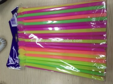 Wholesale Disposable Plastic Drinking Straw Spoon, Spoon Straw