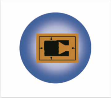 Strain Gage with One Grid