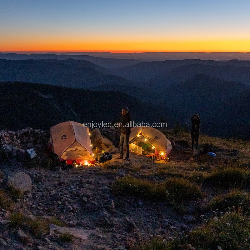 New Arrival Practical Easy Carry Multi Functions Optional LED Light Used For Outdoor Camping Tent Garden for boat yacht forest