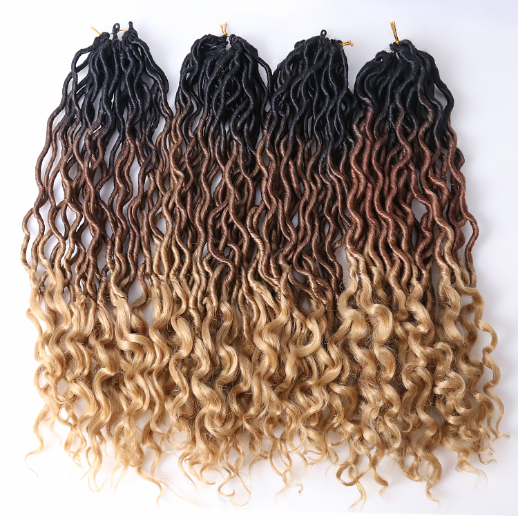 Julianna Loc Wavy Gypsy Goddess Locs Hair With Curly Ends Suppliers Burgundy Cheap #30 Crochet Braids Hair Wavy Gypsy Locs