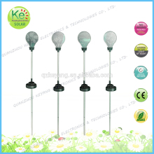 Outdoor LED solar solar warning light stake