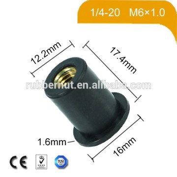 rubber feet rubber foot with screw nut/Shock absorbtion rubber feet/custom rubber feet with metal bolt