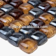 12" Iridescent Clear Pool Mosaics