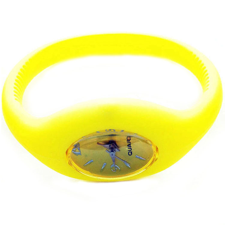 hot sale silicone bracelet ion watch