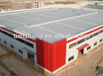 pre engineering steel framed building