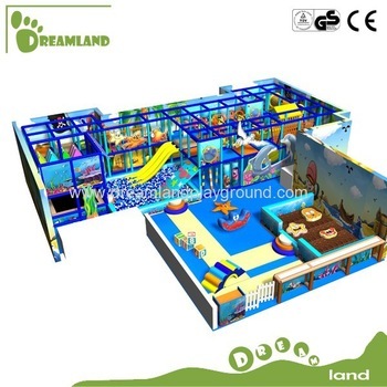 nursery children blue ocean style indoor playground amusement