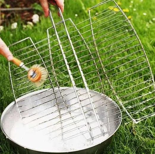 Clean the grill grate