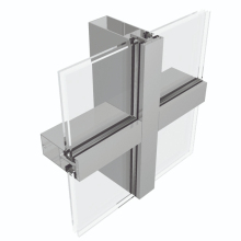 Durable Aluminium Facade Curtain Wall Extrusions