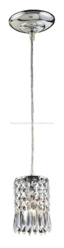 Modern Chrome Finish Mini pendant lights for Hotel/Home use