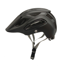 Matt Black Bike Mtb Helmet Large