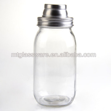 23oz hermetic glass shaker storage maosn jar