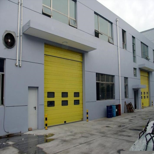 Industry aluminum alloy sectional door