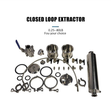 Extractor de circuito cerrado de 0.25 lb para equipos industriales de seguridad